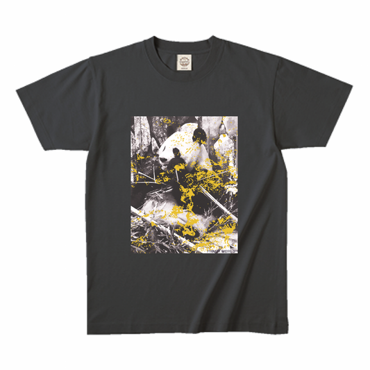 アーティストbloom 「RIRI グランジYELLOW」 オーガニックコットン5.3OZ Tシャツスミクロ