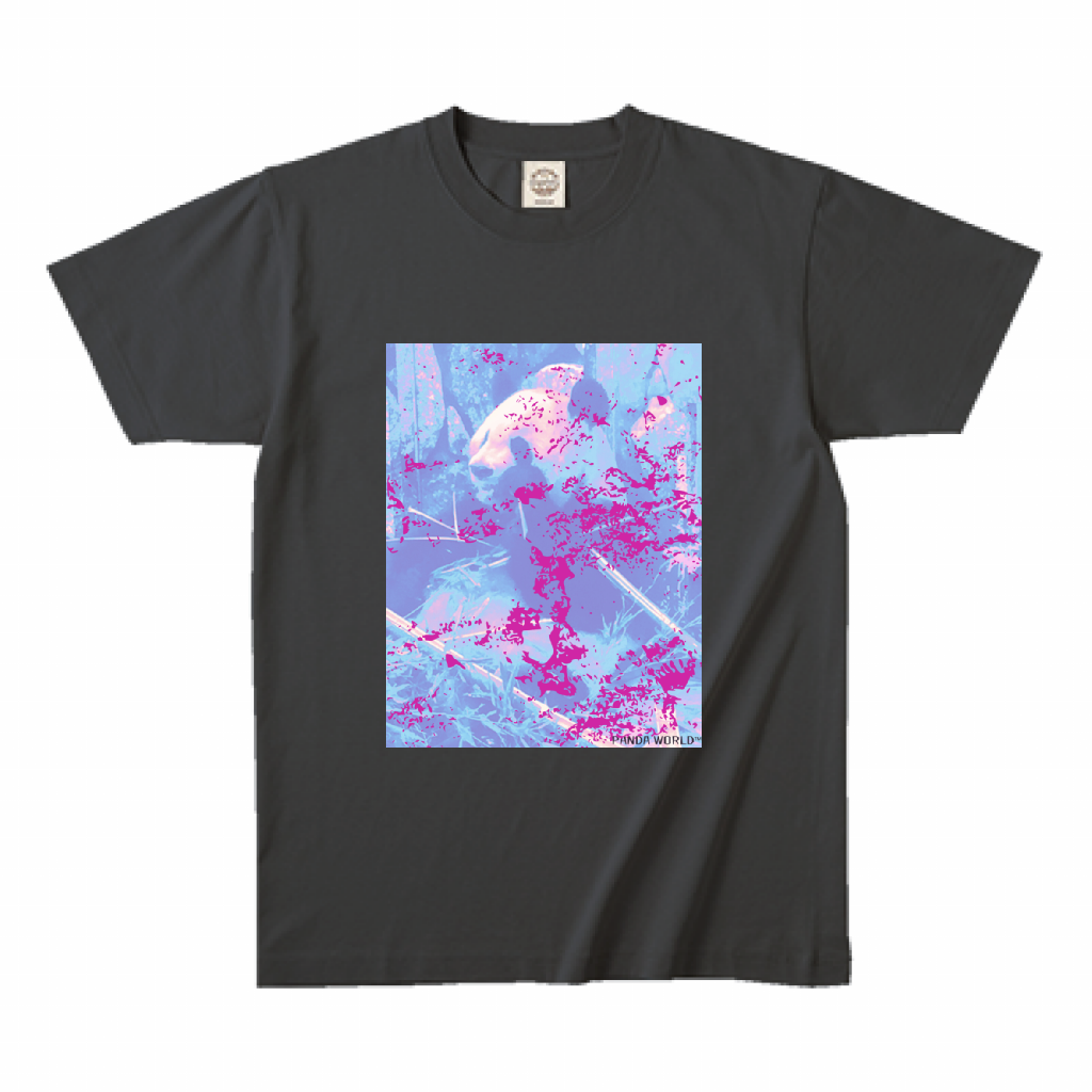 アーティストbloom 「RIRI ヒートグランジPINK」 オーガニックコットン5.3OZ Tシャツスミクロ