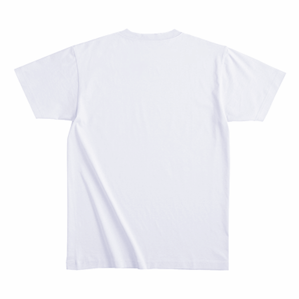 アーティストよしもりたけはる作 パンダ オーガニックコットン5.3OZ TシャツWhite